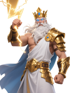 dreamina-2025-11-27-3968-3D slot-game style Zeus character, highl...-Photoroom