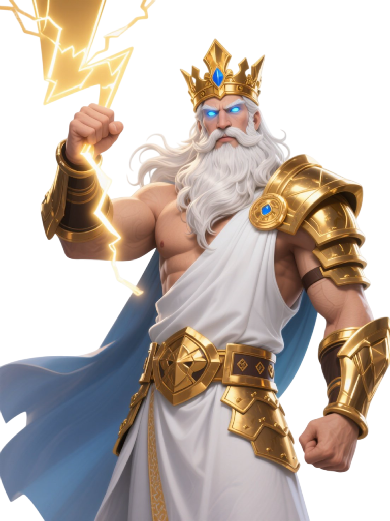 dreamina-2025-11-27-3968-3D slot-game style Zeus character, highl...-Photoroom